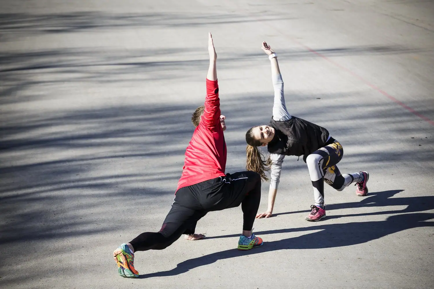 Stretching dynamiczny - rozgrzewka przed treningiem